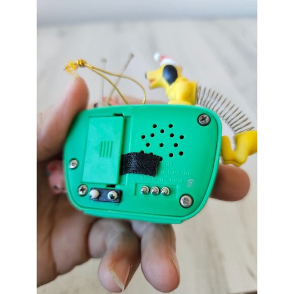 enesco Vintage Slinky TV James industries ornament sound 1997 Xmas tree - Picture 8 of 10